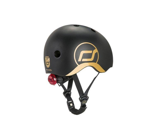 Scoot & Ride Kask Ochronny XXS-S dla dzieci 1-5 lat Gold - 1021827 - zdjęcie 3